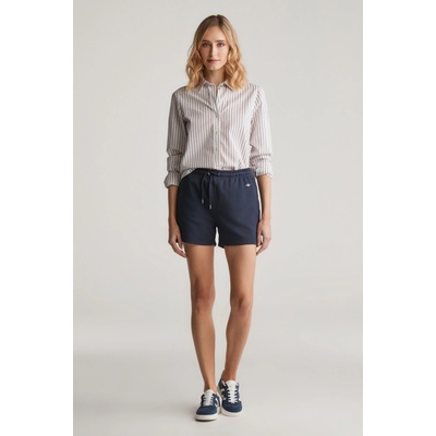 Gant TEPLÁKOVÉ ŠORTKY REG SHIELD SHORTS EVENING BLUE