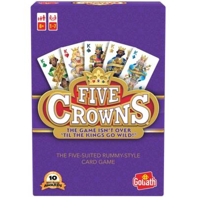 Goliath Настолна игра с карти Five Crowns - Семейна (934876.006)