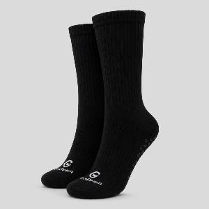 GymBeam Функционални чорапи Crew Black L