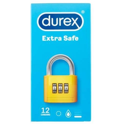 Durex Extra Safe презервативи 12бр (5010232964600)