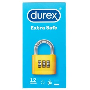 Durex Extra Safe презервативи 12бр (5010232964600)