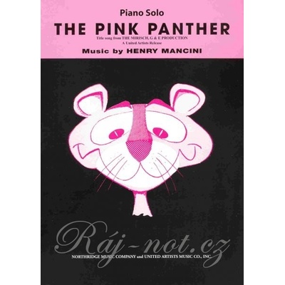 PINK PANTHER by Henry Mancini / sólo klavír