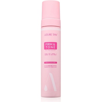 Azure Tan Firm & Tone автобронзант-мус цвят Dark To Ultra Dark 200ml