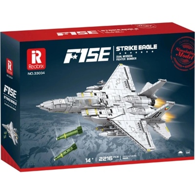Reobrix Конструктор Reobrix - F-15E Strike Eagle, 2216 части (33034)