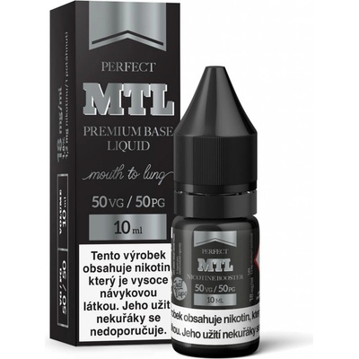 JustVape Booster MTL PG50/VG50 18mg 10ml – Zboží Mobilmania