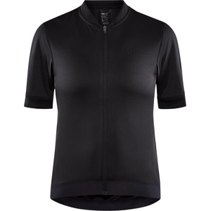 Craft Дамска фланелка с къс ръкав за колоездене Craft Women's Core Essence Jersey Cycling jersey - Black (156-1554-0113)