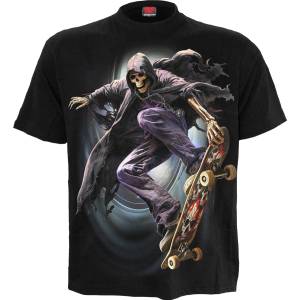 SPIRAL мъжка тениска spiral - soul boarder - черна - t245m101 - metalshop - 51,97 лв