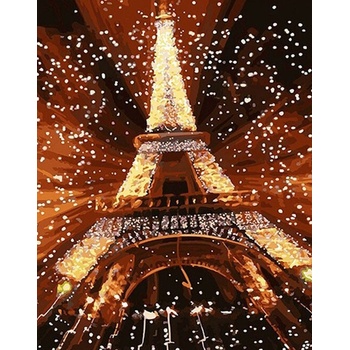 Malování podle čísel Eiffel tower