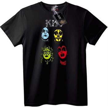 NOONEBRAND Тениска KISS - S, White