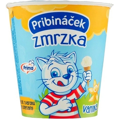 Prima Pribináček Zmrzka vanilka 350 ml