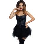 Glossy Elisia Wetlook Dress Black XL