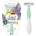 BIC SOLEIL ESCAPE Lavender & Eucalyptus - дамски самобръсначки с 3 ножчета и ароматна дръжка, 3 бр