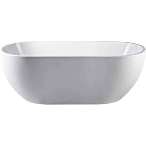 Florida Cada freestanding Florida Aura 150x78 cm finisaj alb lucios (HY524-150)
