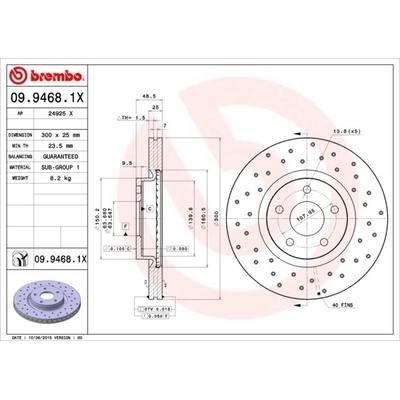 BREMBO 09.9468.1X