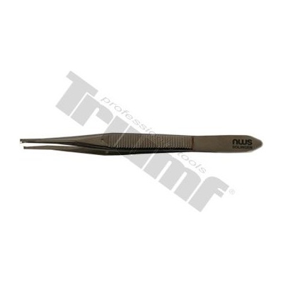 TRIUMF Pinzeta oblá, plochá 120 mm