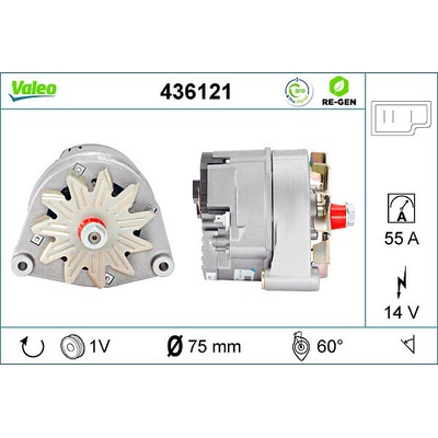 Alternátor VALEO 436121