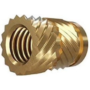 Two Trees Вложка за пластмаса M5/S (месинг) - Brass Inset Nuts, 50 броя в пакет