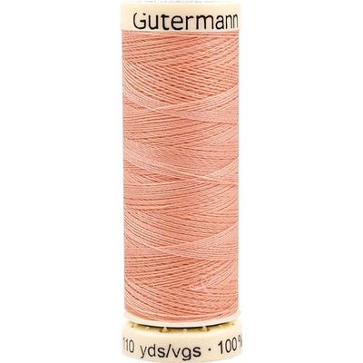 Prima-obchod Polyesterové nitě návin 100 m Gütermann univerzální, barva 165 Peach Bud