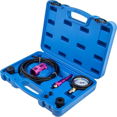 Tester vodního čerpadla chladicího systému, 0-15 PSI, sada 8 ks - SATRA