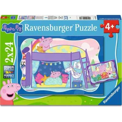 Ravensburger - Puzzle 2x24 Peppa Pig: Good night - 1 - 39 piese