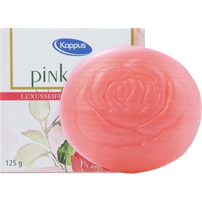 Kappus Pink Rose luxusní mýdlo 125 g