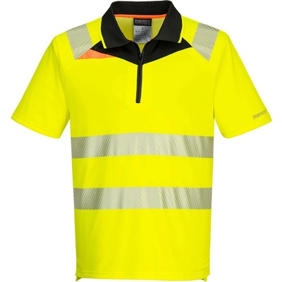 Portwest Reflexné Polo tričko DX412 Žltá XL