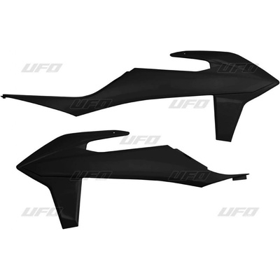 UFO kryty chladiče KTM SX/SXF 19-20 barva černá