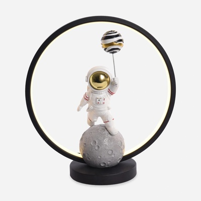 Zuma Line EX04F307U-1 - LED Настолна лампа ASTRONAUT LED/4W/5V черен (ZL0772)