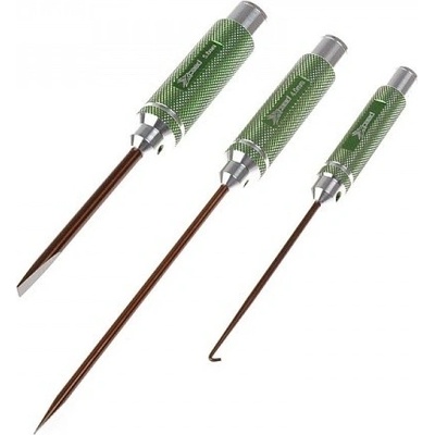 XCEED Šroubováky ploché 4.0 & 5.8 + klíč pro pružinky výfuku SADA 3