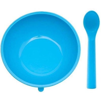 Премиум силиконов комплект от две части за хранене с вакуумн (babychefs04-1)