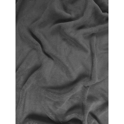 4sleep Prostěradlo mikrovlákno tmavě šedé 180x200