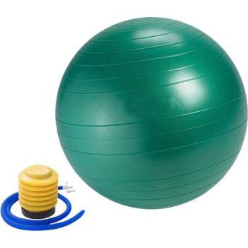 OstroVit Gymnastic Ball With a Pump 65 cm | Гимнастическа топка с помпа Тъмнозелен