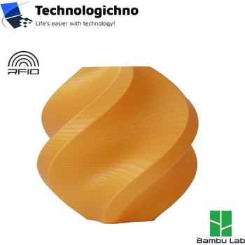 Bambu Lab PLA Basic Bambu Gold Refill No Spool (A00-Y4-1.75-1000-SPLFREE)