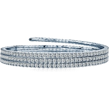 SAVICKI Narukvica Savicki: srebro 925, cirkoni