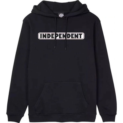 Independent Bar Logo black pánska mikina cez hlavu