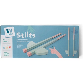 BS Toys Detské drevené chodúle