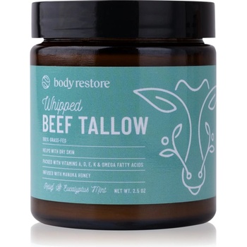 Body Restore Whipped Beef Tallow Balm Eucalyptus & Mint подхранващ крем за тяло 73ml