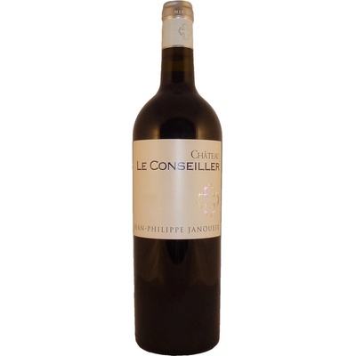 Chateau Le Conseiller Bordeaux Superieur suché červené 2015 14,5% 0,75 l (holá láhev)