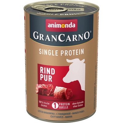 Animonda Gran Carno Single Protein Adult čisté hovězí maso 24 x 400 g