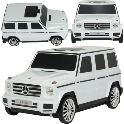 Lebula kufřík jezdítko pro děti auto mercedes g-class 3v1 bílý