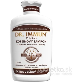 Dr. Immun Kofeínový šampón 25 bylinný 250 ml