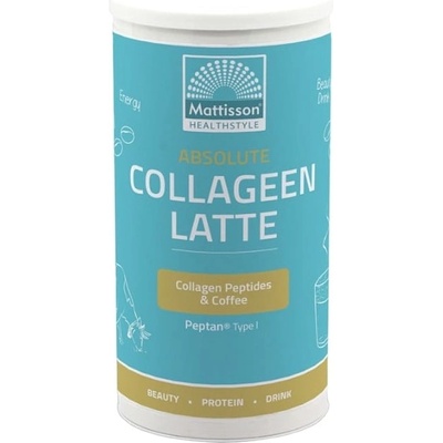 Mattisson Healthstyle Absolute Collagen Latte, капучино, 180 g, Mattisson Healthstyle (MT3017)