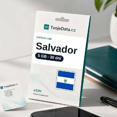 eSIM Salvador 5 GB / 29 dní