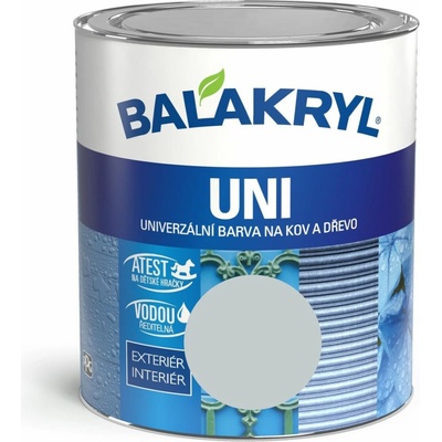 Balakryl Uni mat 0,7 kg svetlo sivá