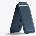 Satechi Vegan-Leather Magnetic Wallet Stand (iPhone 12/13/14/15 all models) - Dark Blue (ST-VLWB)