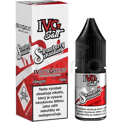 IVG Salt Chladivá jahoda 10 ml 20 mg