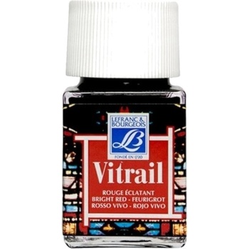 Lefranc & Bourgeois Vitrail Боя за стъкло 433 Bright Red 50 ml 1 бр (74.6015)
