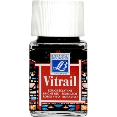 Lefranc & Bourgeois Vitrail Боя за стъкло 433 Bright Red 50 ml 1 бр (74.6015)