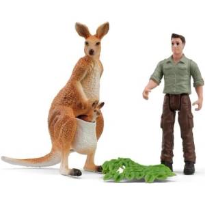 Schleich Екскурзия с рейнджър до кенгурута (81540)