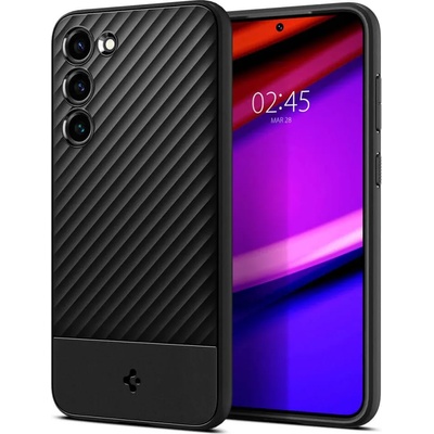Spigen Противоударен Силиконов Калъф за Samsung S23 Plus, Spigen Core Armor Case, Черен (ACS05691)